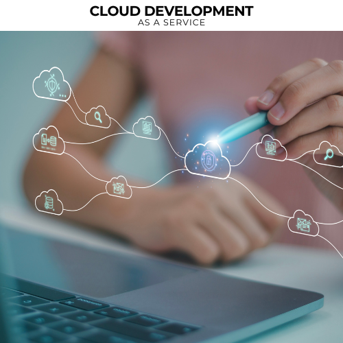 Illustration of cloud development